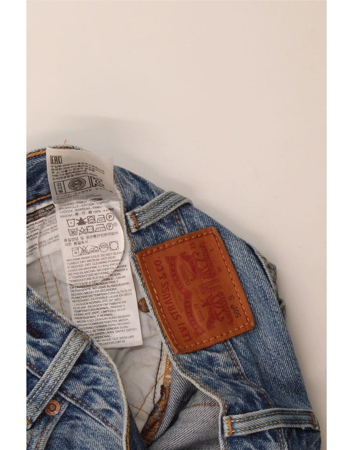 Levi's Jean Droit 501 Femme W23 L27 Bleu Coton