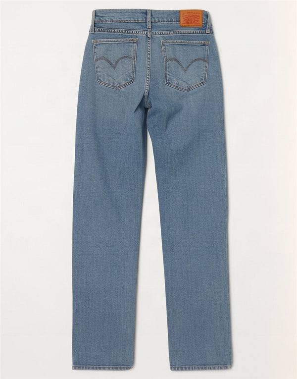 Levi's Jean Droit 714 Femme W26 L30 Bleu Coton