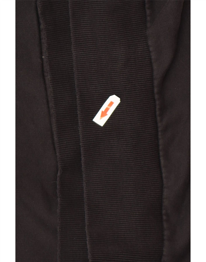 Puma Pull à capuche graphique pour homme en coton noir Taille S