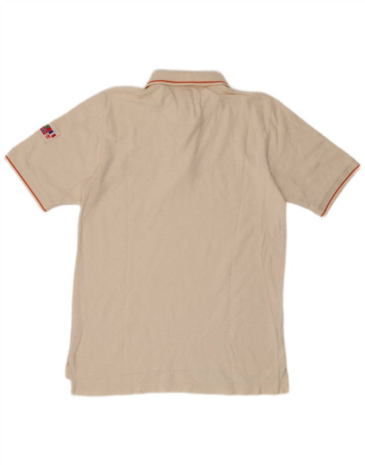 Timberland Polo Homme Petit Coton Rayé Beige
