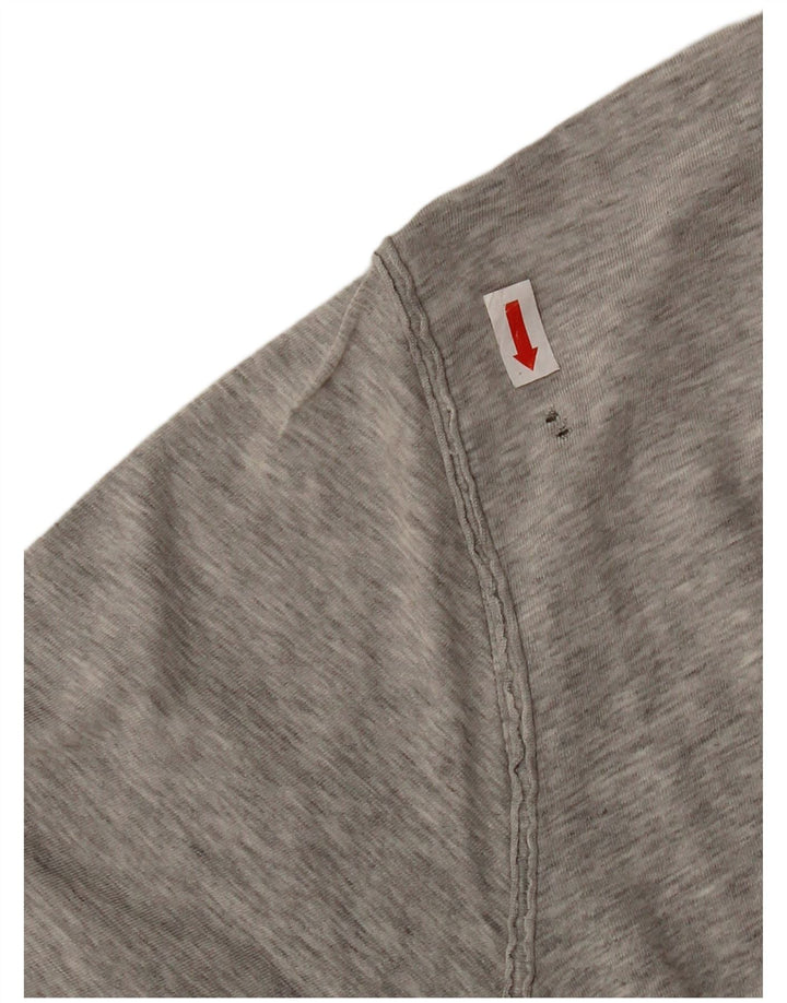 Diesel T-Shirt Graphique Homme Grand Gris Moucheté