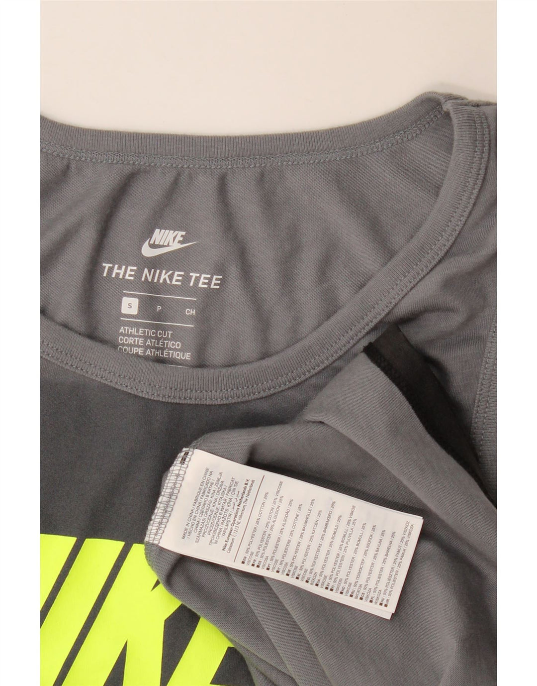 Nike Mens Athletic Cut Graphic Débardeur Petit Noir Colorblock Polyester