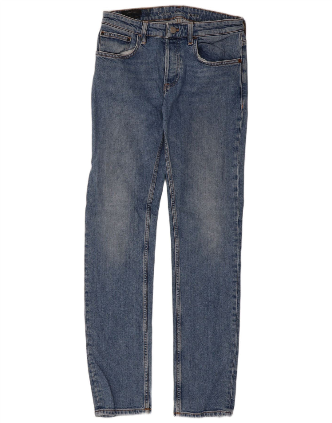 Calvin Klein Jean Slim W30 L32 Homme Bleu Coton