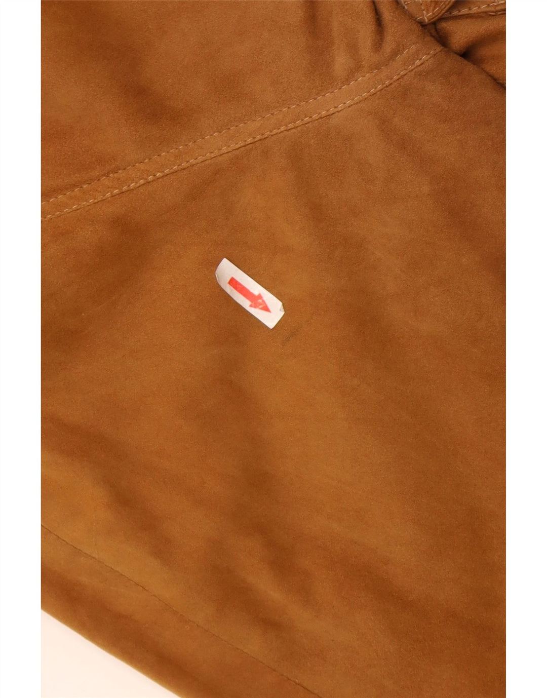 vintage Mens Suede Bomber Jacket UK 40 Grand Brun