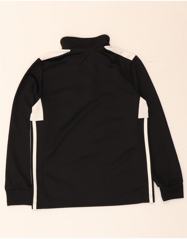Adidas Haut de Survêtement Climalite Pull Garçon 9-10 Ans Noir Colorblock