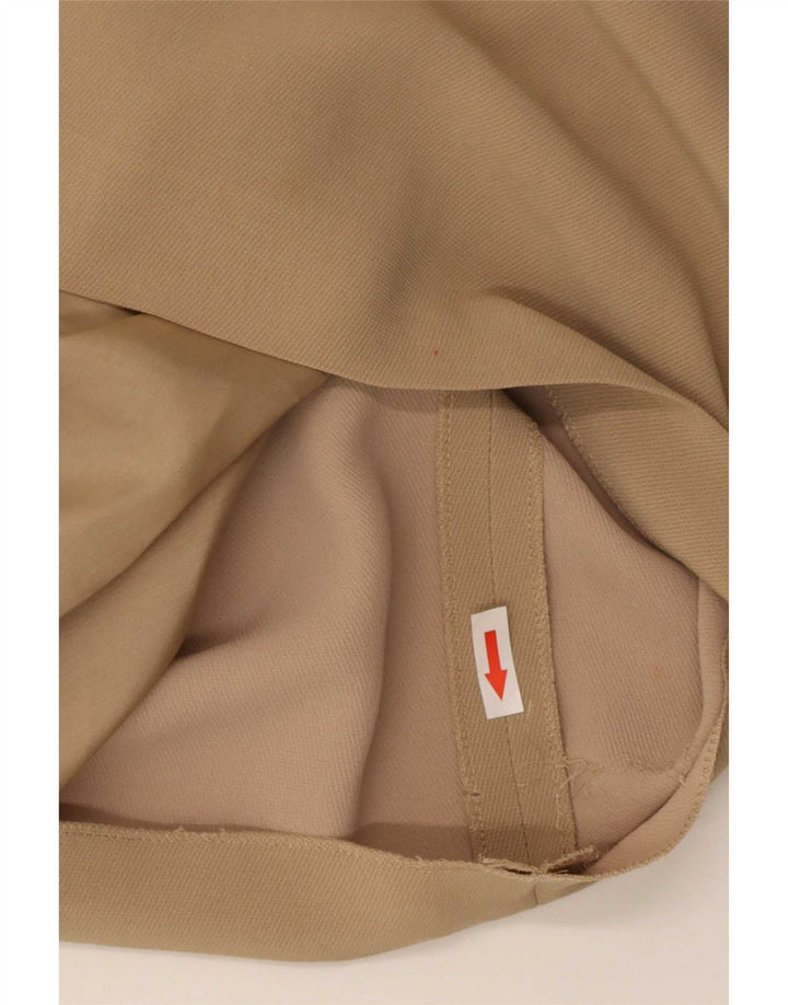 Max & Co. Jupe crayon femme UK 12 Medium W28 Acétate beige