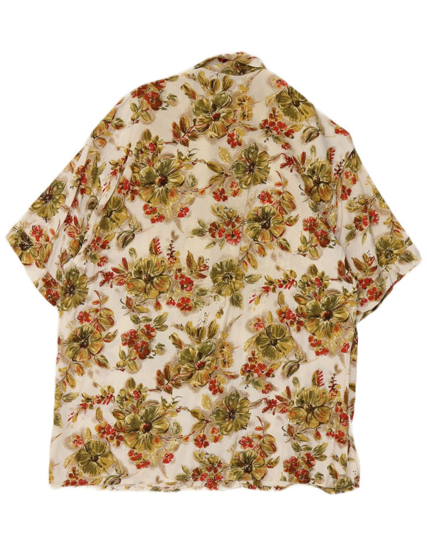 Newpenny Chemisier hawaïen pour femme UK 16 Grand motif floral multicolore