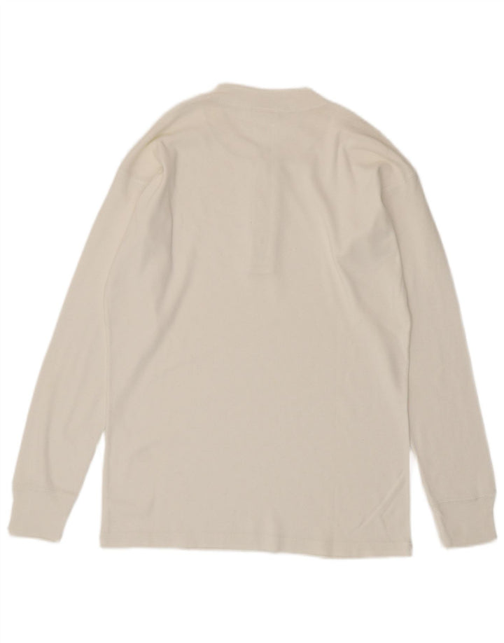 Levi's Haut à Manches Longues Homme Blanc Petit Coton