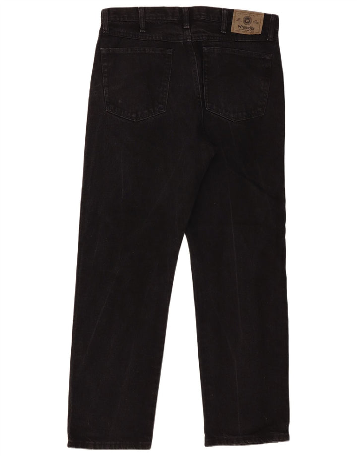 Wrangler Jean droit homme W34 L30 coton noir