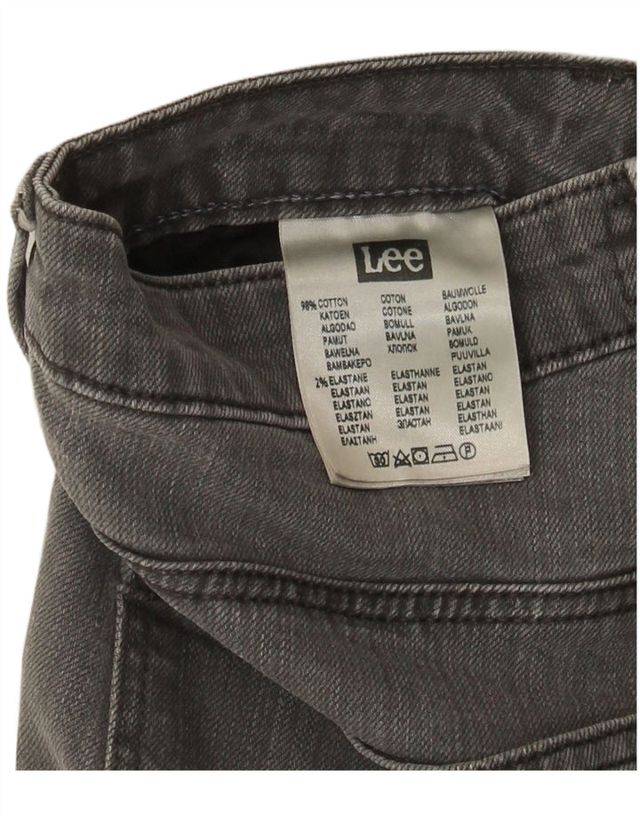 Lee Jean Droit Marion Femme W28 L31 Gris Coton