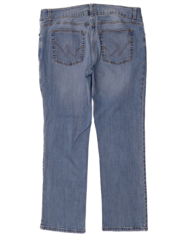 Wrangler Jean droit femme W32 L30 bleu coton