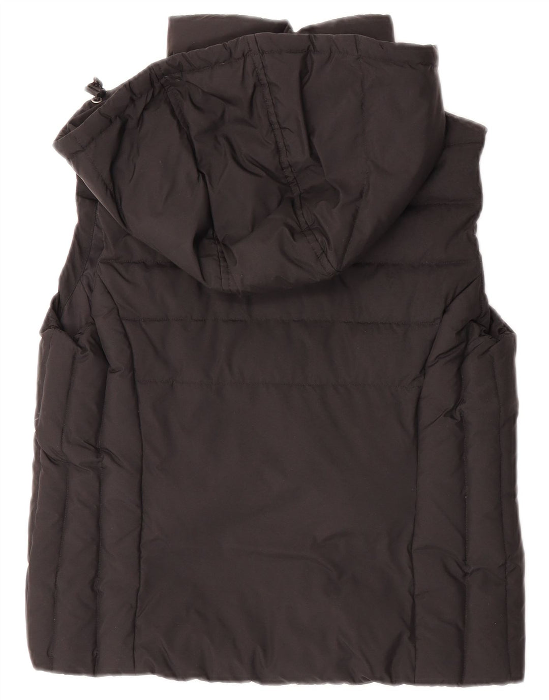 Sergio Tacchini Gilet rembourré à capuche pour femme IT 44 Medium Noir