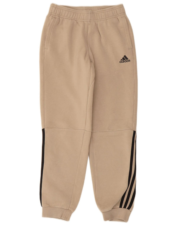 ADIDAS Pantalon de Survêtement Garçon Joggers 11-12 ans Beige Coton