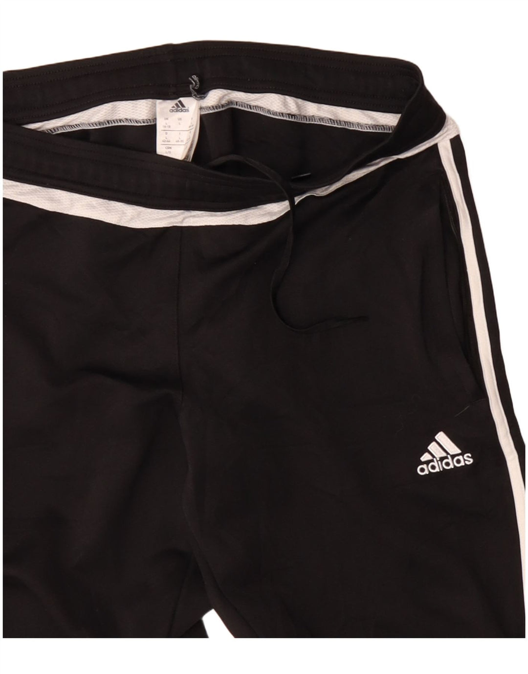 ADIDAS Pantalon de survêtement Climacool pour femme UK 16/18 Large Noir Polyester