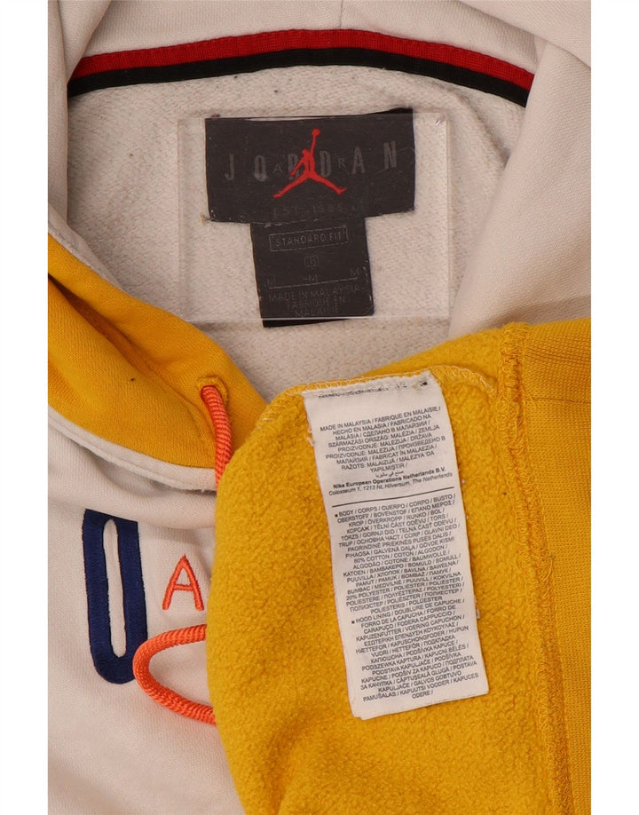 JORDAN Pull à capuche graphique pour homme, color block multicolore moyen