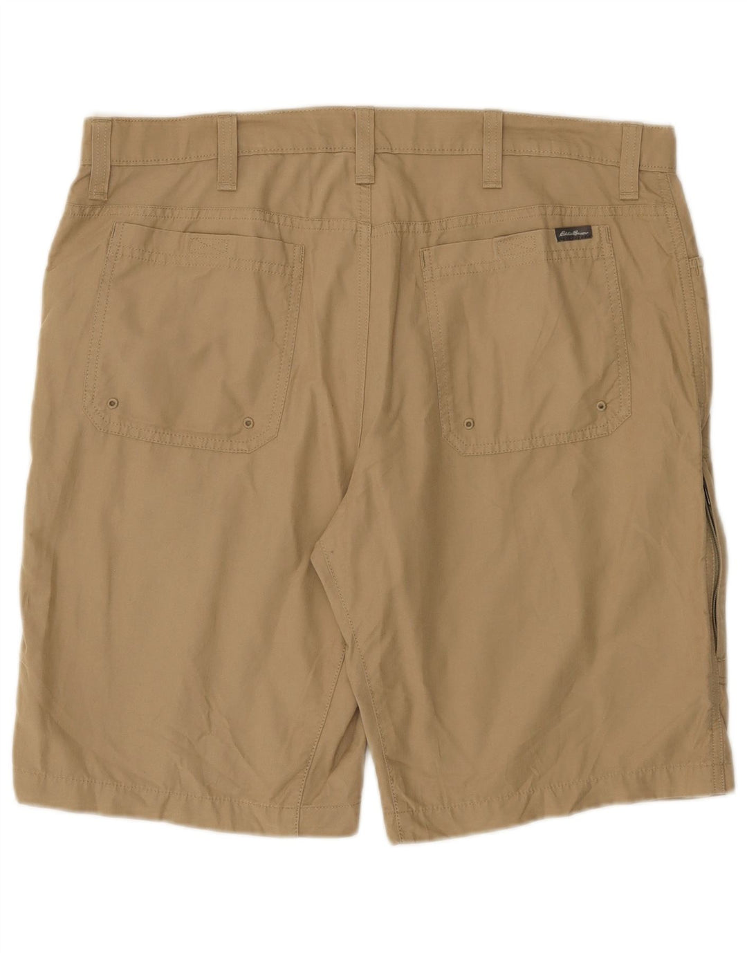EDDIE BAUER Short Cargo Homme W36 Grand Coton Beige