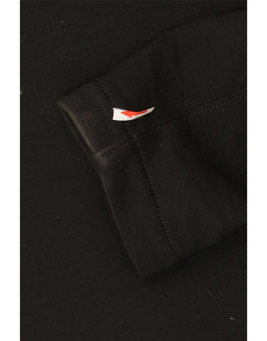 Zara Veste matelassée à capuche pour homme UK 40 Large Noir Coton