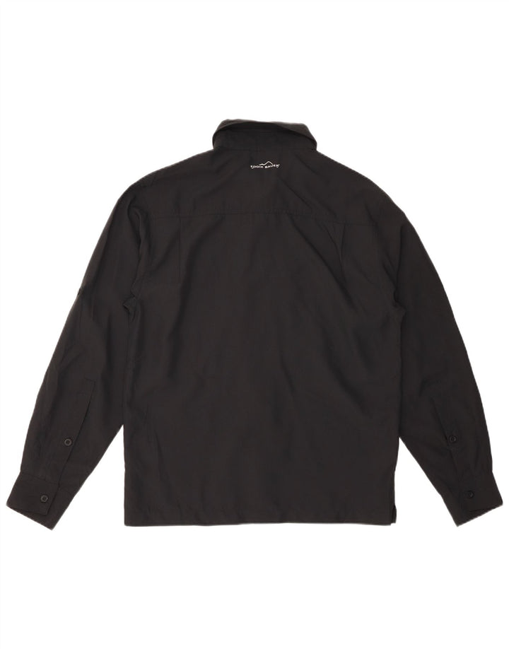 Eddie Bauer Chemise graphique pour homme XS Noir Polyester
