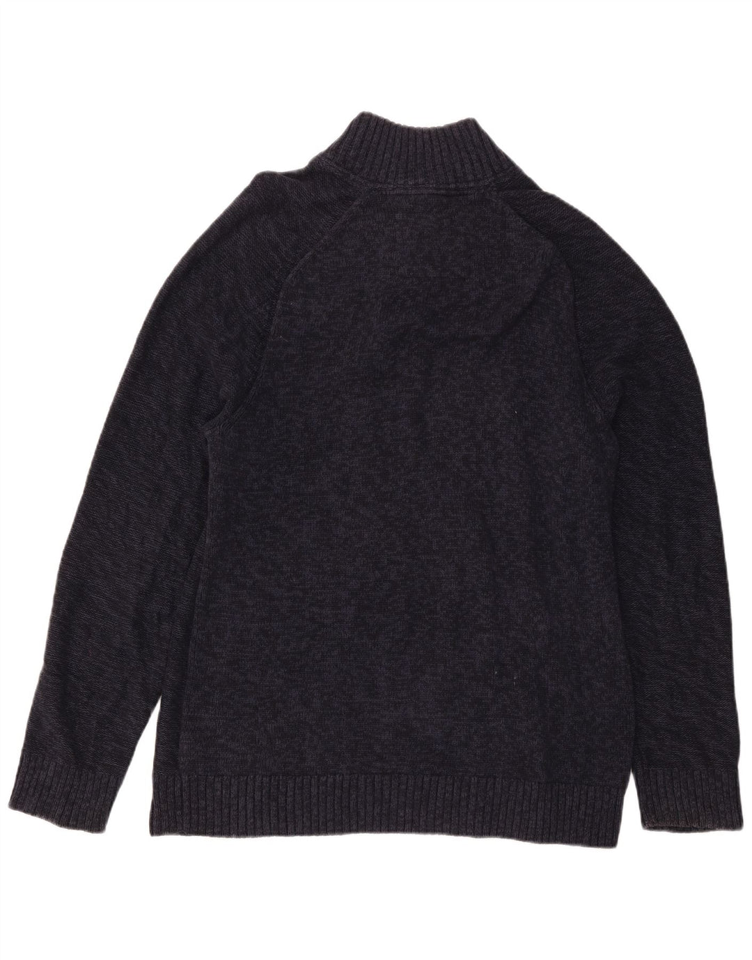 Fat Face Pull col boutonné pour homme en laine bleu marine Taille L
