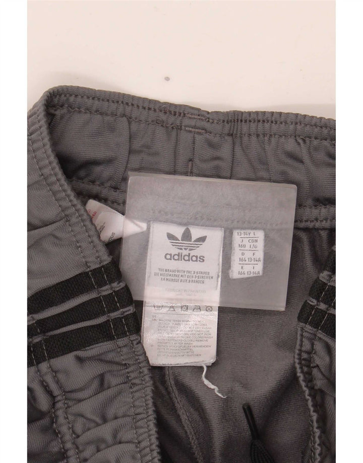 Adidas Pantalon de Survêtement Garçon Joggers 13-14 ans Gris Polyester