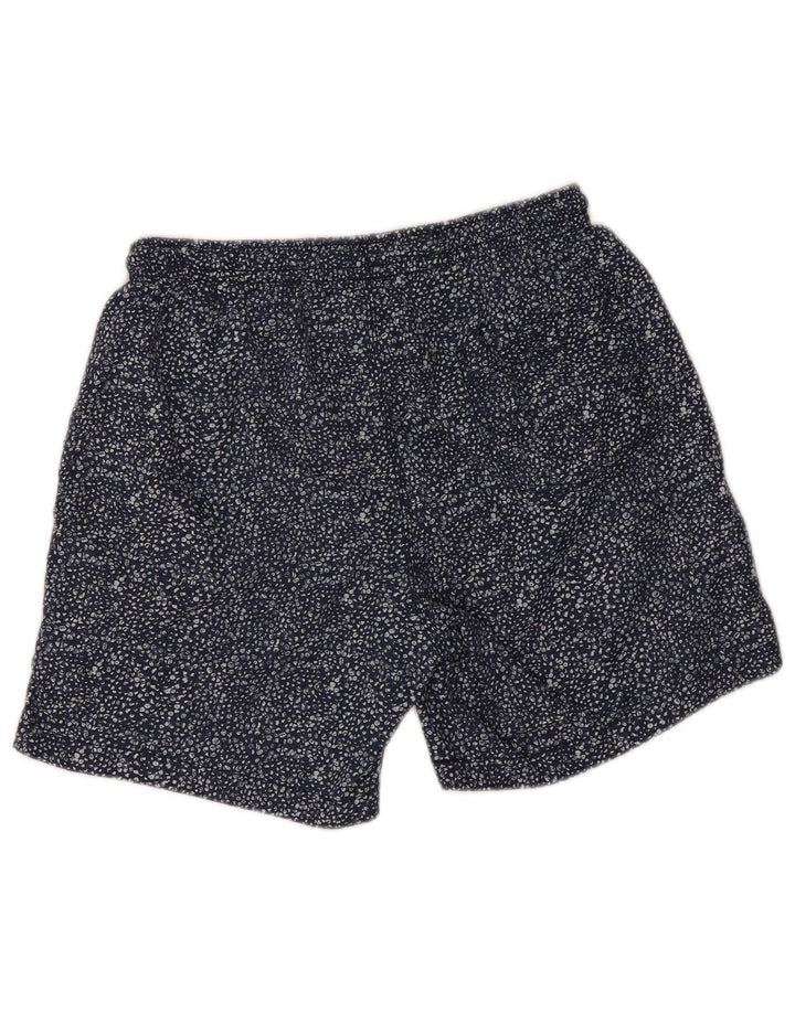 Napapijri Short de Bain Geographic Abstract Pattern Homme Bleu Marine Moyen