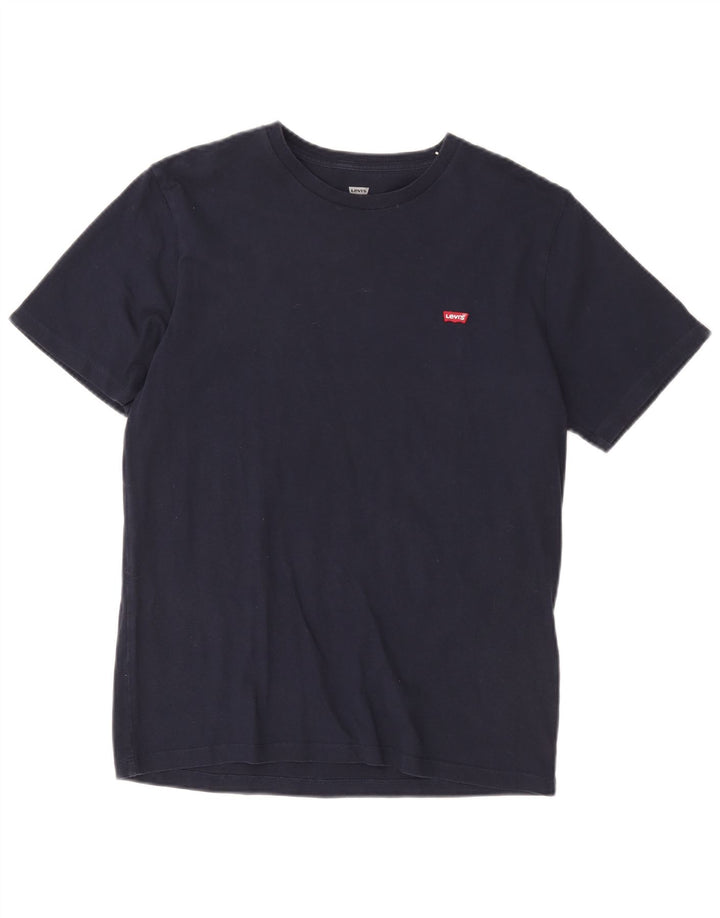 Levi's T-Shirt Top Homme Bleu Marine Moyen Coton