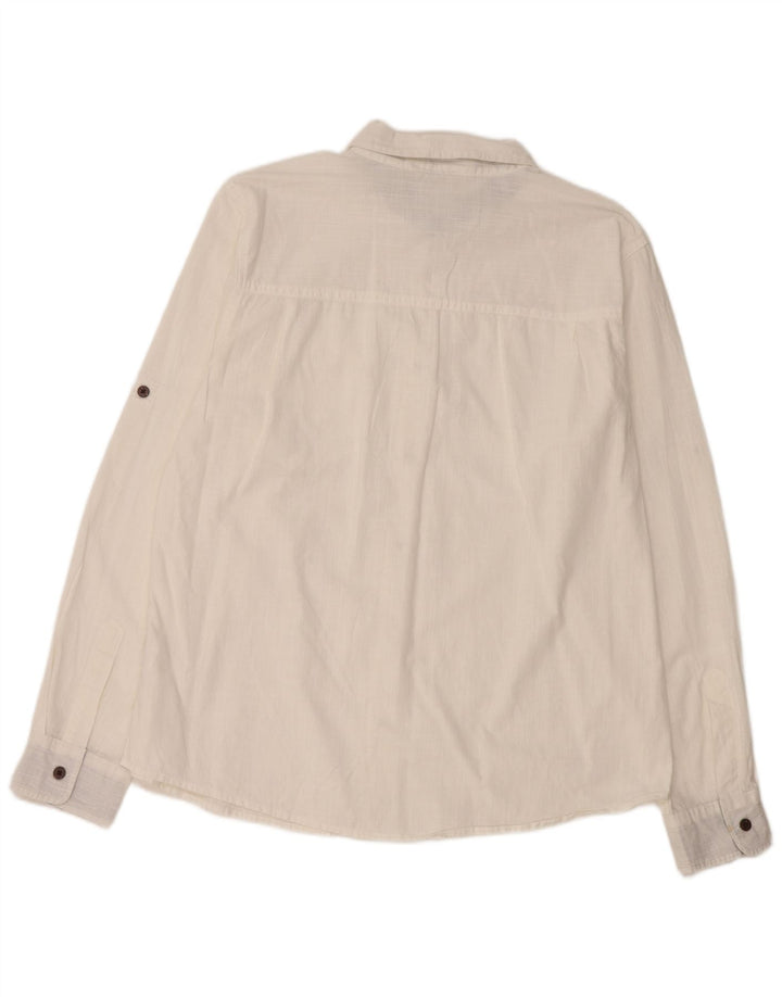 MOUNTAIN WAREHOUSE Chemise Homme Large Blanc Coton