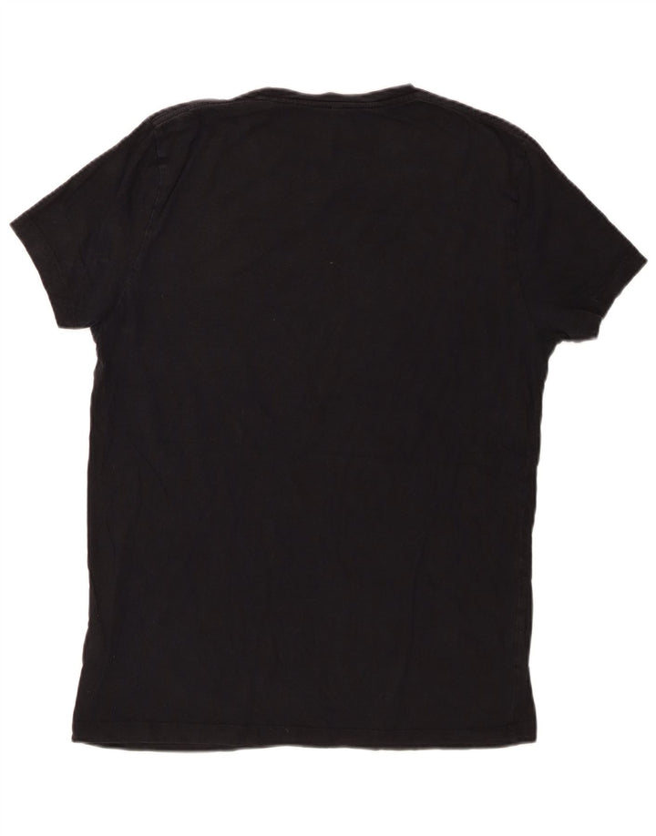 JACK WILLS T-Shirt Homme Haut Petit Coton Noir