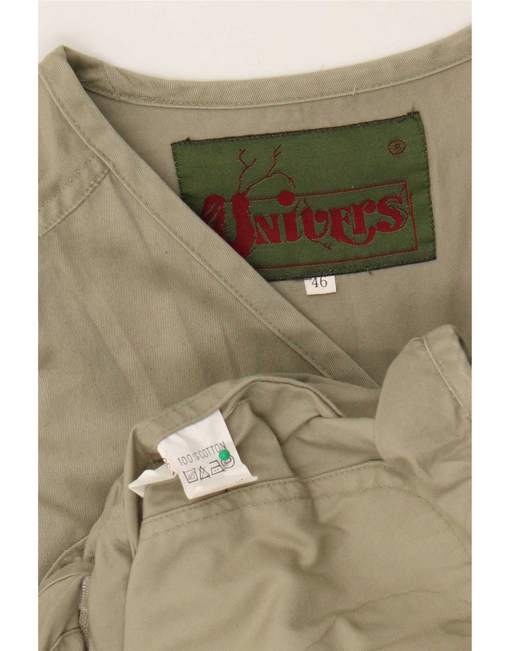 Univers Gilet Utilitaire Homme IT 46 Petit Kaki Coton