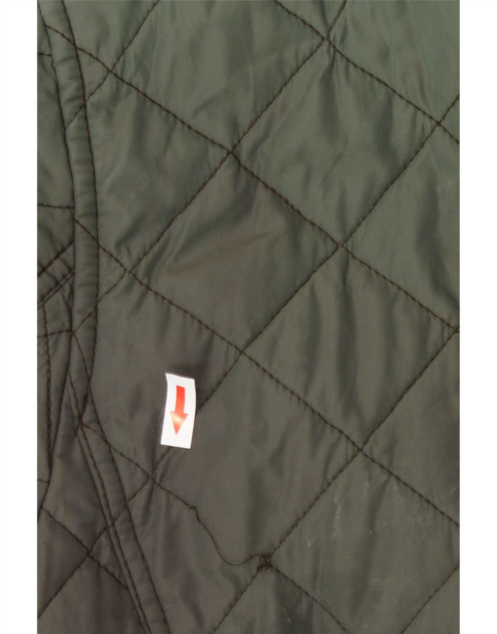 Camel Active Veste matelassée pour homme EU 50 Large Vert Polyamide