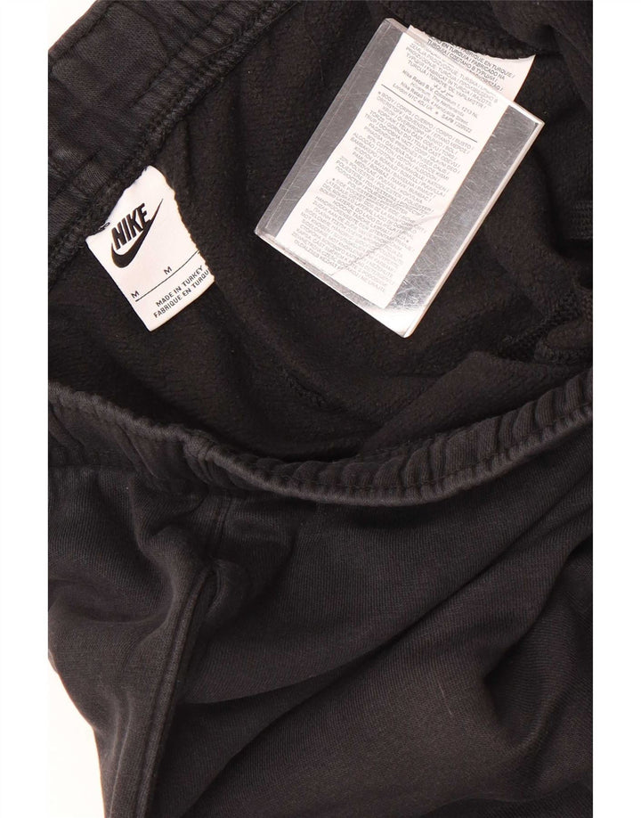 Nike Pantalon de survêtement graphique pour homme en coton noir moyen