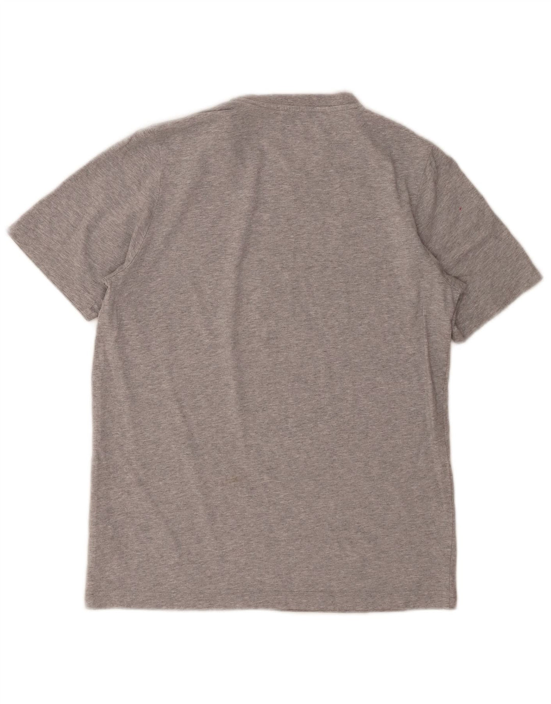 ADIDAS Mens Graphic T-Shirt Top Small Grey Cotton