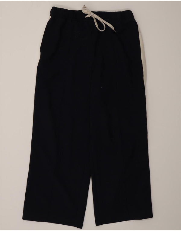 MINT VELVET Pantalon de survêtement pour femme UK 16 Large Bleu Marine Colourblock