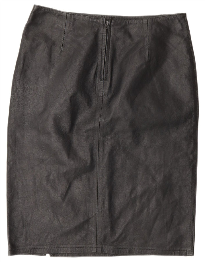 CONBIPEL Jupe en cuir pour femme IT 42 Medium W28 Cuir noir