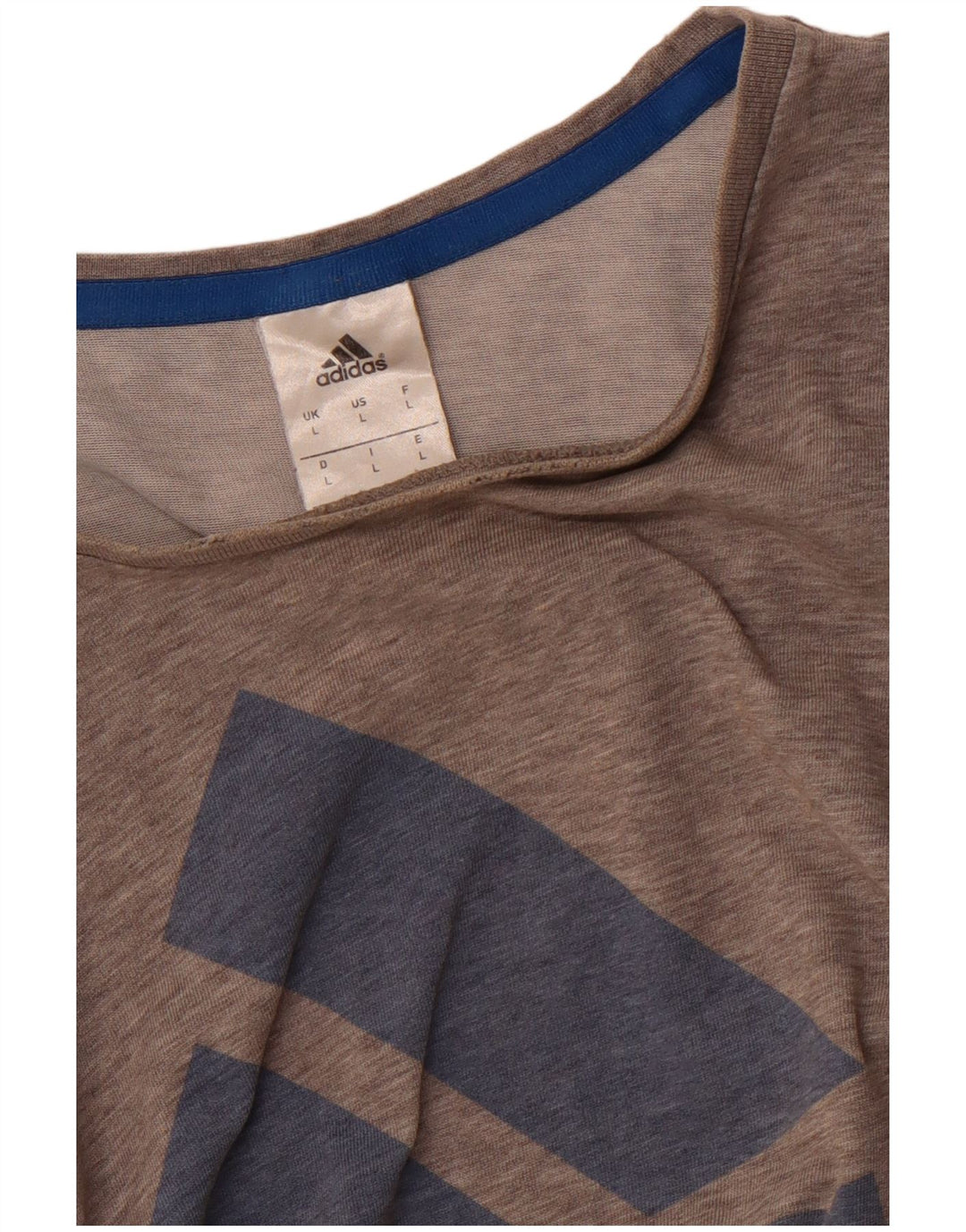 ADIDAS T-shirt graphique pour hommes, grand, gris