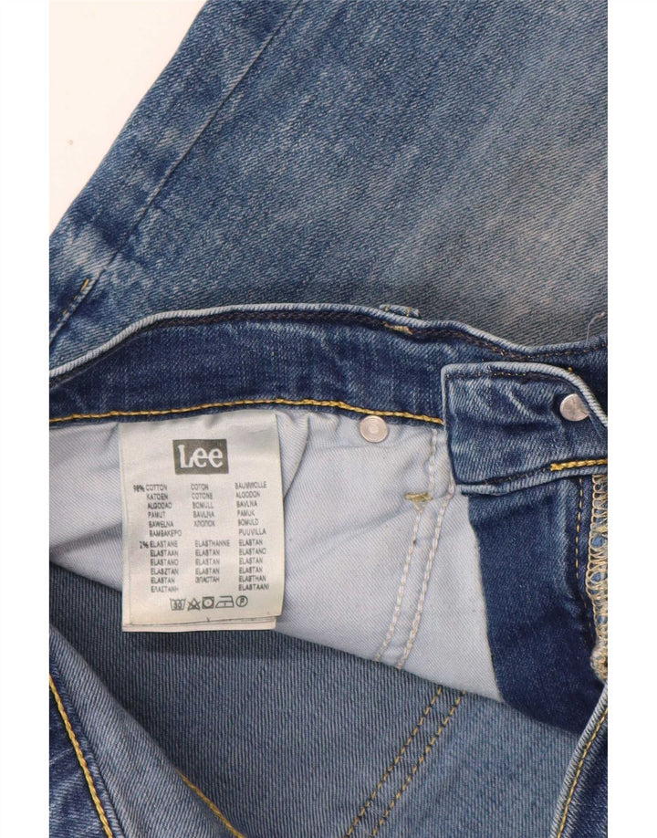Lee Short en Jean W31 Homme Bleu Moyen Coton