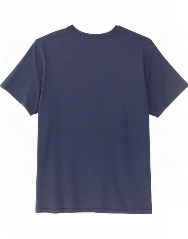 Ellesse T-Shirt Graphique Homme Top 2XL Bleu Marine Coton