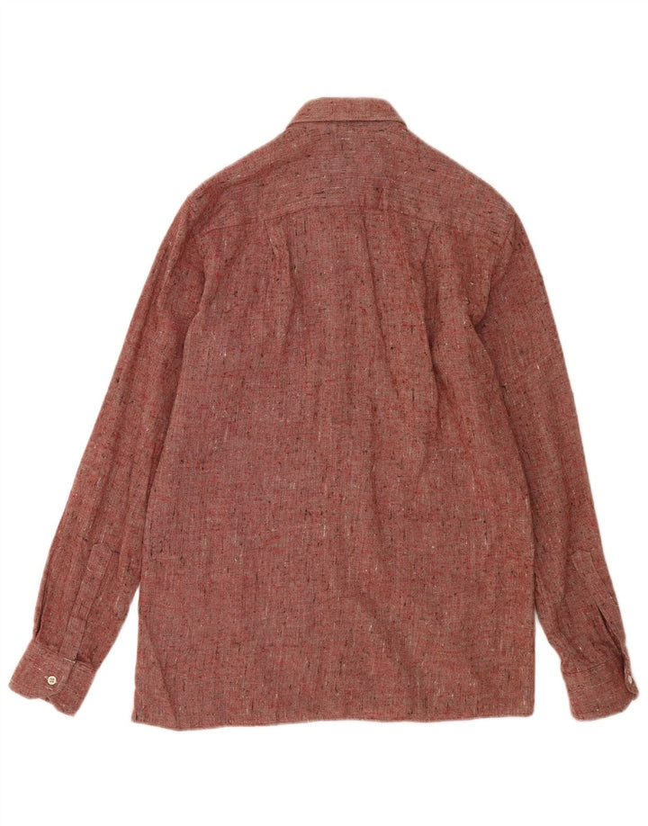 Chemise homme Roman taille 36 14 petit rouge moucheté