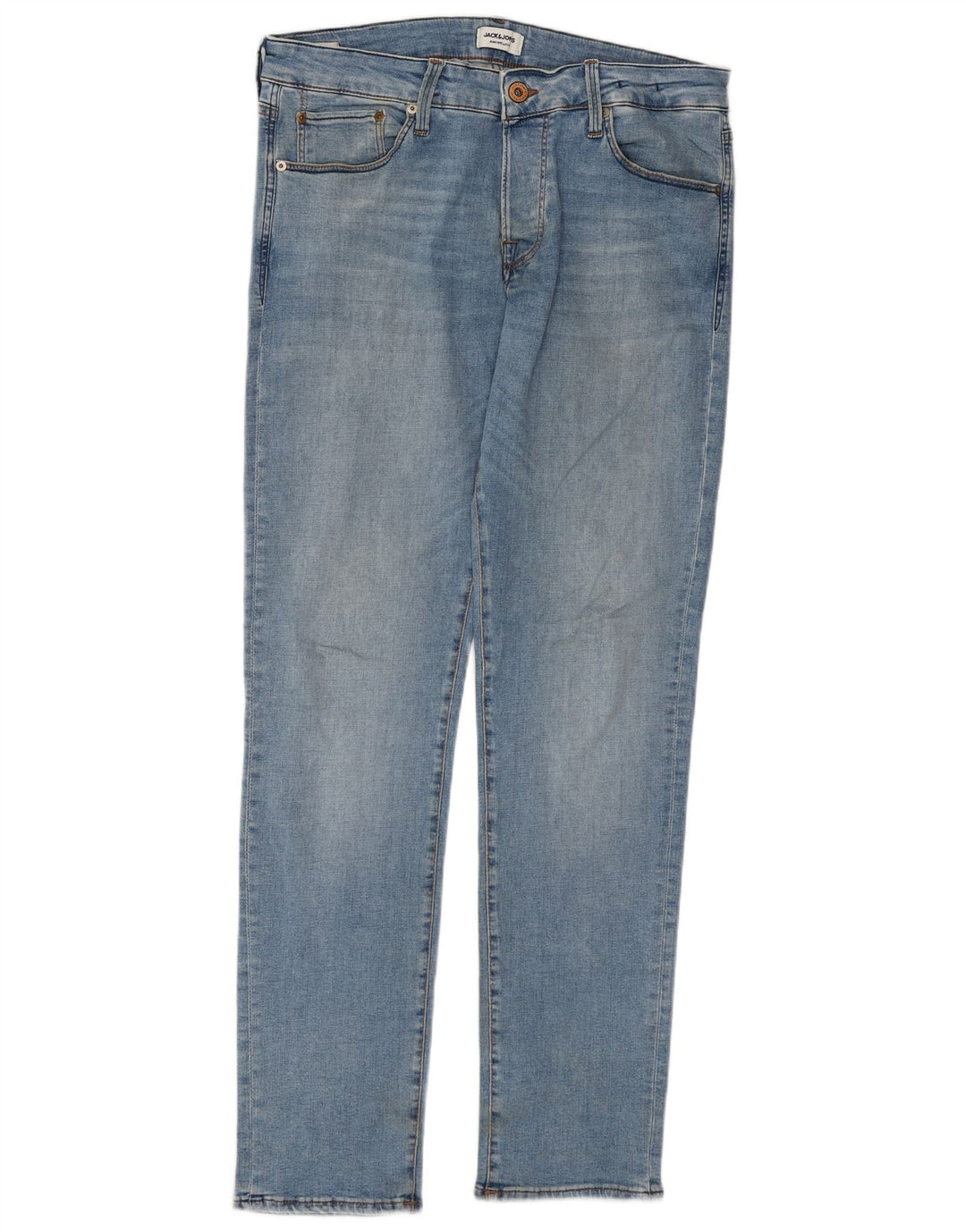 Jack & Jones Jean Slim GLENN W34 L34 Homme Bleu Coton
