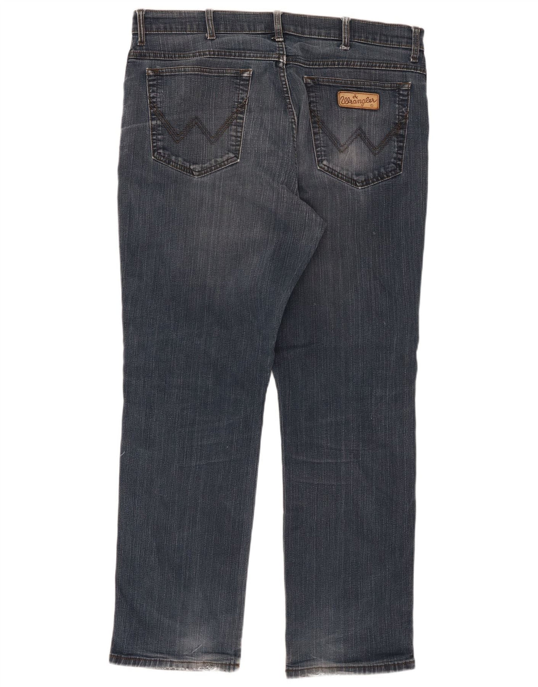 Wrangler Jean droit homme W38 L32 bleu marine coton