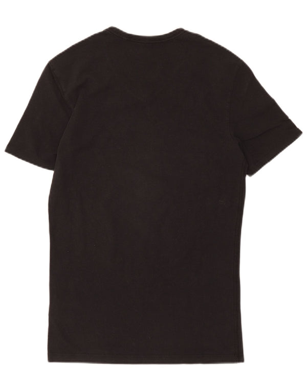 Guess T-Shirt Graphique Extra Slim Homme Noir XS Coton