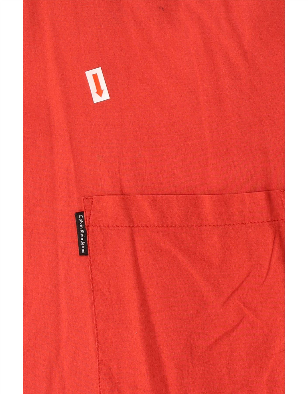 Calvin Klein Jeans Chemise Homme 2XL Rouge Coton