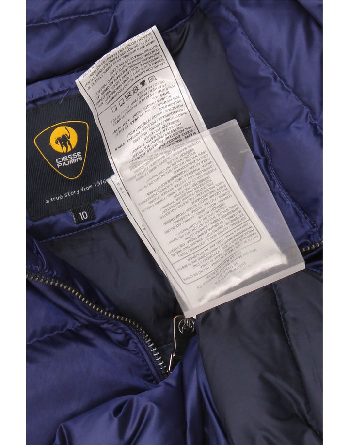 CIESSE PIUMINI Doudoune Garçon 9-10 ans Nylon Bleu Marine