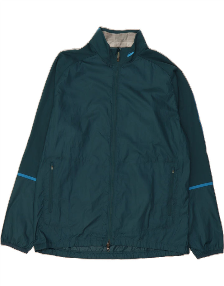 NIKE Mens Tracksuit Top Jacket XL Green Polyester Vintage Nike and Second-Hand Nike from Messina Hembry 