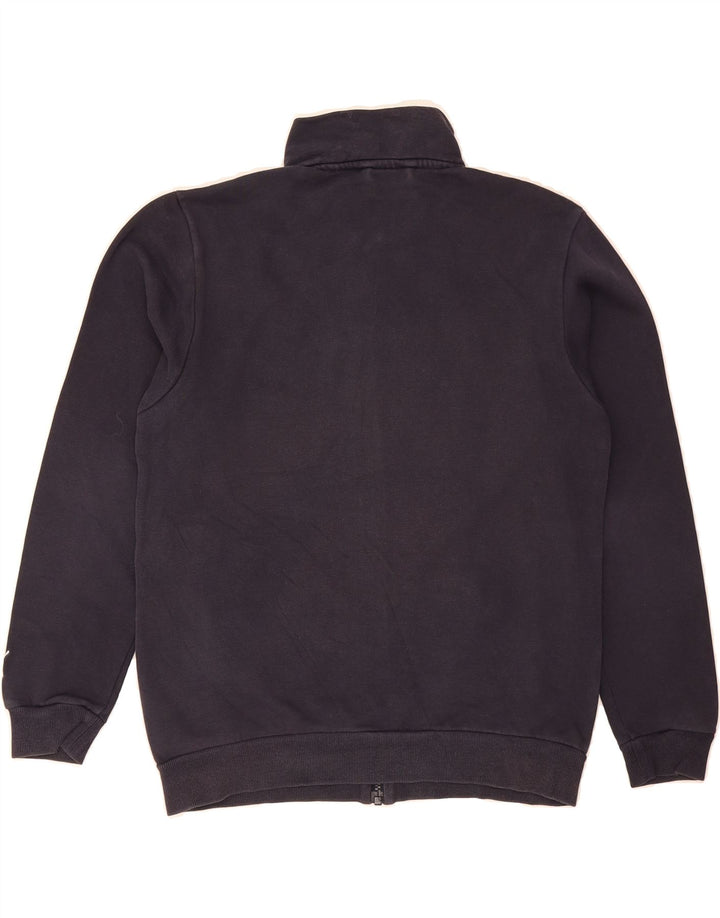 PUMA Boys Graphic Tracksuit Top Jacket 11-12 Years Navy Blue Cotton Vintage Puma and Second-Hand Puma from Messina Hembry 