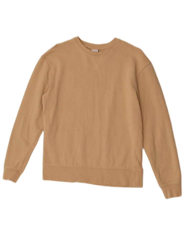 Zara Homme Sweatshirt Jumper Petit Coton Beige