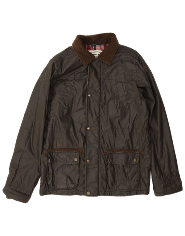 Marks & Spencer Veste en coton ciré garçon 13-14 ans Kaki
