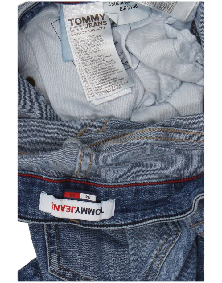 Tommy Hilfiger Jean Slim Homme W34 L34 Bleu Coton