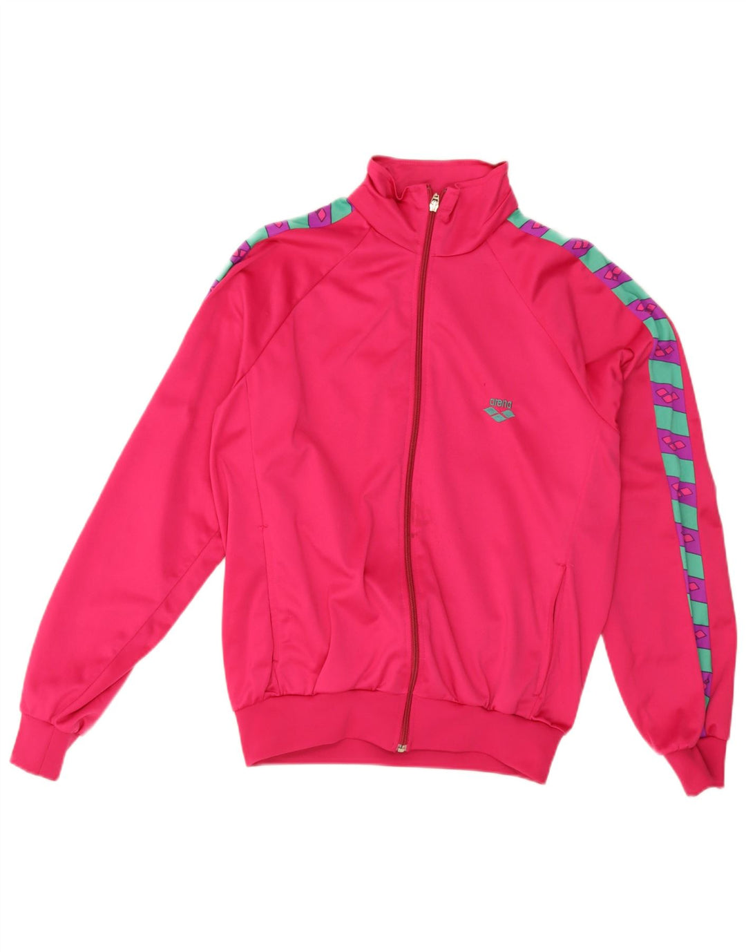 Arena Veste de survêtement graphique pour femme UK 16 Large Rose