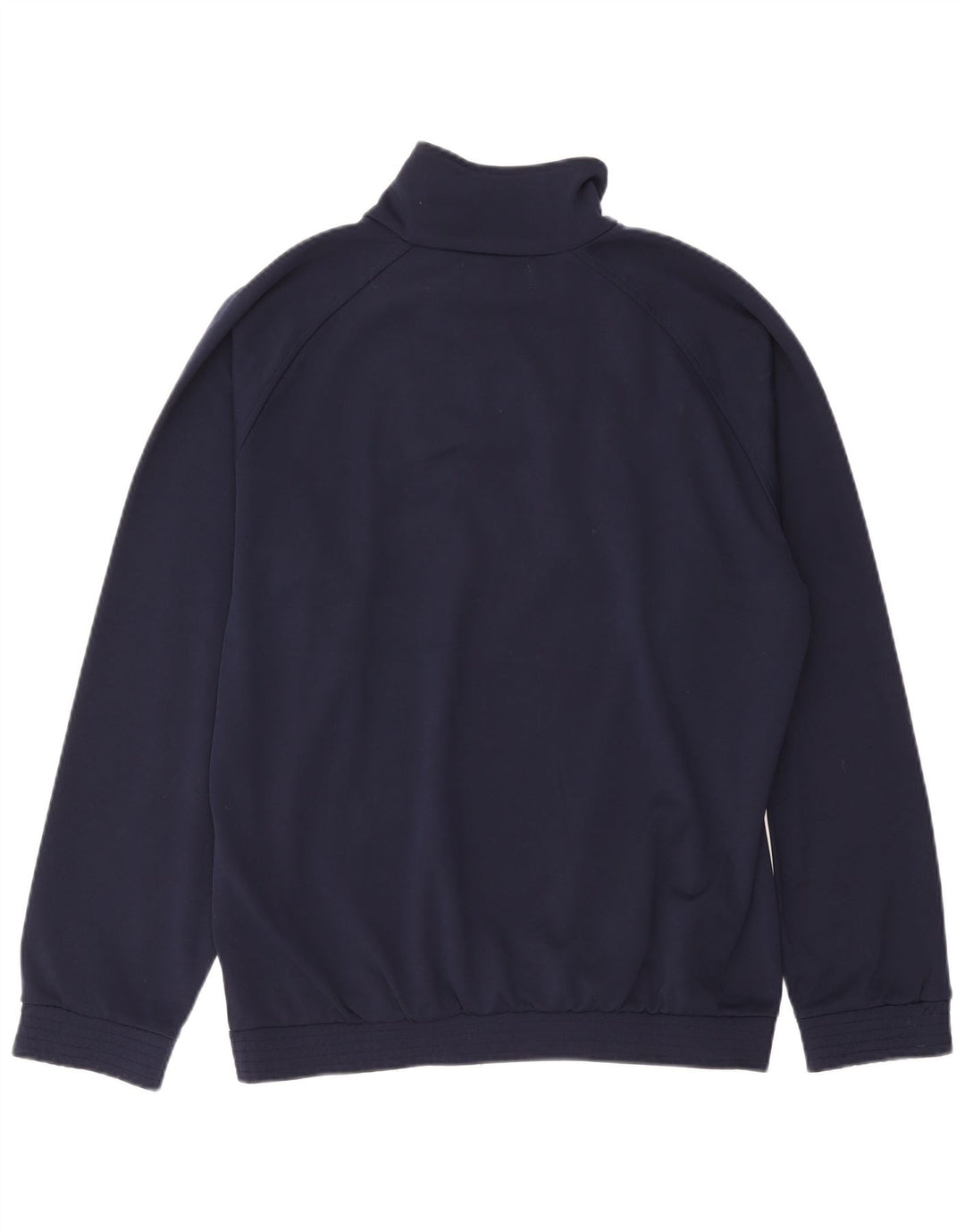 KAPPA Sweat-shirt à col zippé pour homme XL Bleu marine Colorblock Polyester